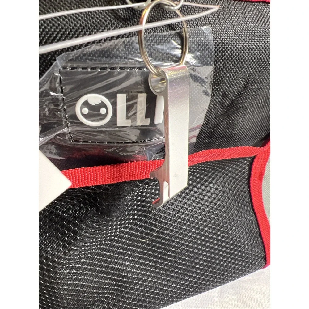NWT Olli 45 Can Collapsible Cooler Bag Red/Gray/Black - Tough Top & Base